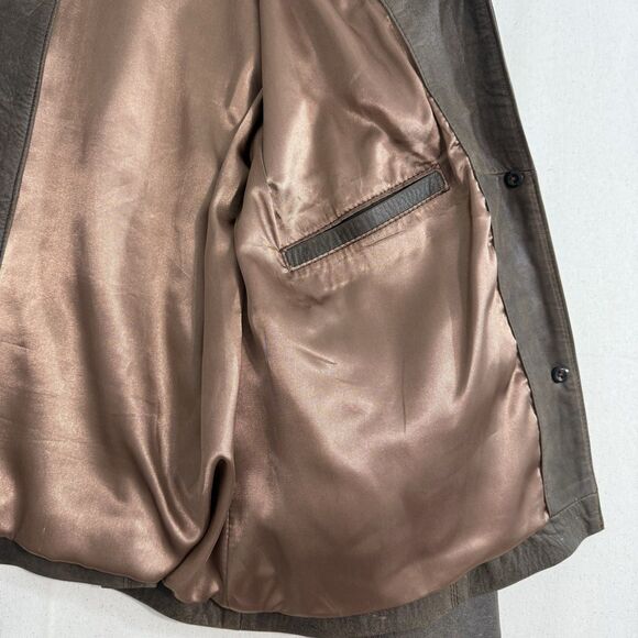Vintage Leather Shop Argentina Women’s Brown Jacket Size 2 - Picture 14 of 14